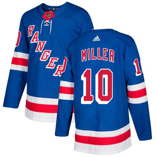 Herren New York Rangers Eishockey Trikot J.T. Miller #10 Authentic Königsblau Heim